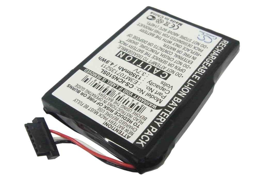 CS-ICN510SL : Battery for Navman iCN 510, iCN 520, iCN 530 and others - Replaces Navman E3MT07135211