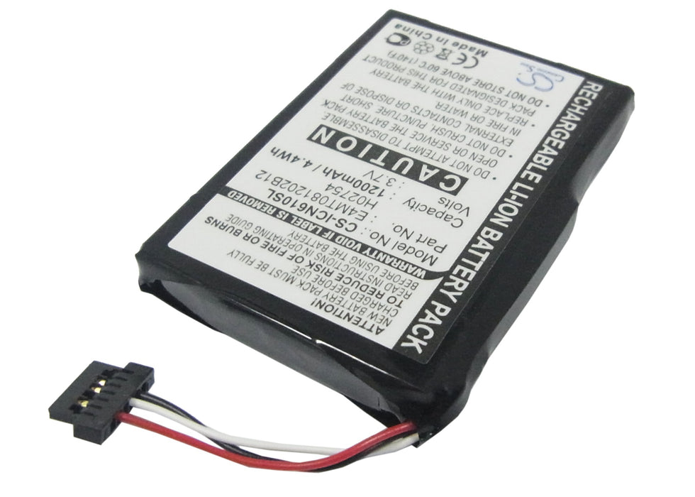 CS-ICN610SL : Battery for Navman N60i Navpix - Replaces Navman E4MT081202B12