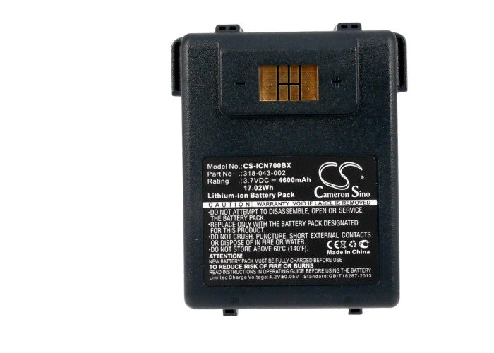 CS-ICN700BX : Battery for Intermec CN70, CN70e, CN75 and others - Replaces Intermec 318-043-002, 318-043-022, 318-043-012 and others