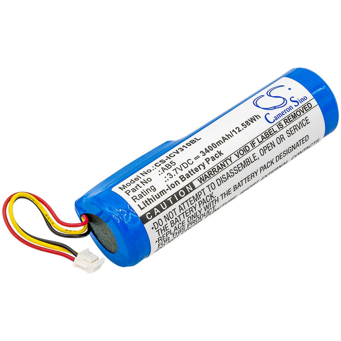 CS-ICV310BL : Battery for Honeywell CV30 - Replaces Honeywell AB5