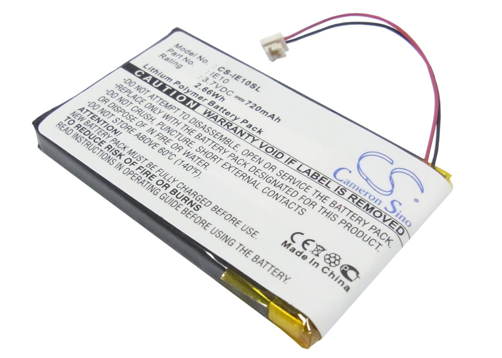 CS-IE10SL : Battery for iRiver E10, E10CT, HDD Jukebox and others