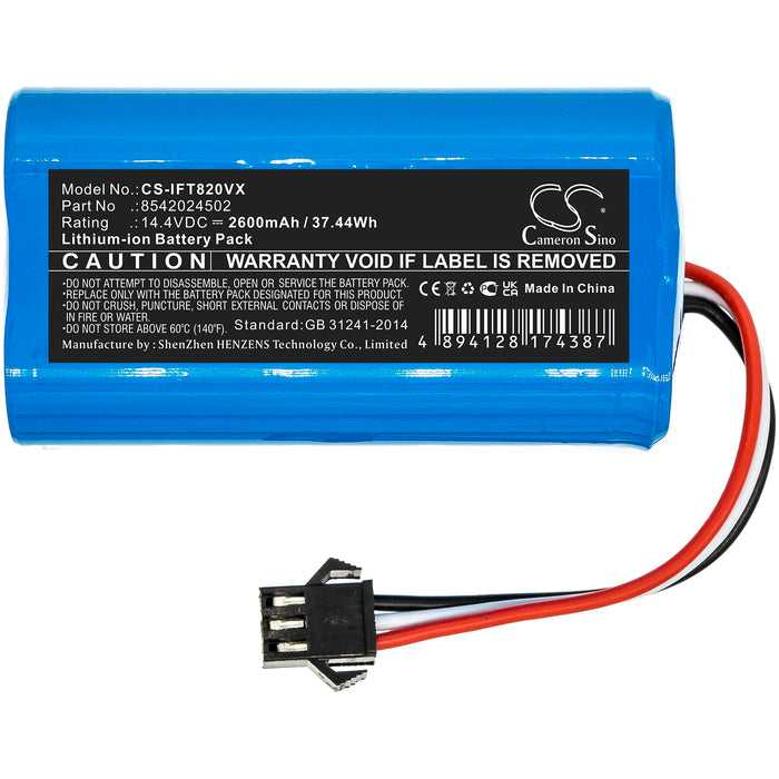 CS-IFT820VX : Battery for Deik MT820 - Replaces Infinuvo 8542024502