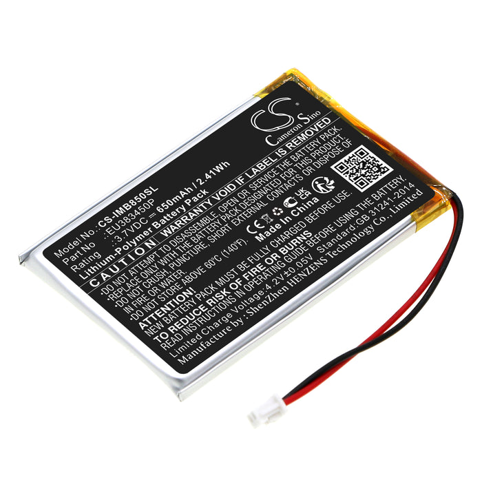 CS-IMB850SL : Battery for Ingenico MOBY8500, MOBY 8500 - Replaces Ingenico EU383450P