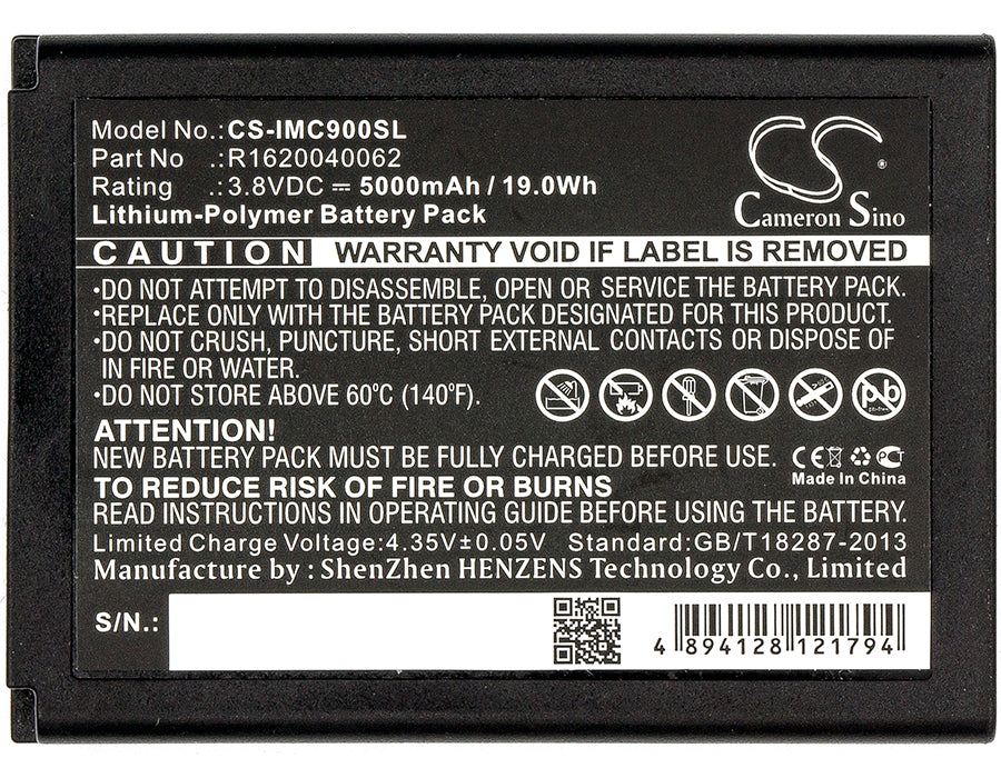 CS-IMC900SL : Battery for IDATA MC70, MC90m, MC95V and others - Replaces IDATA R1620040062