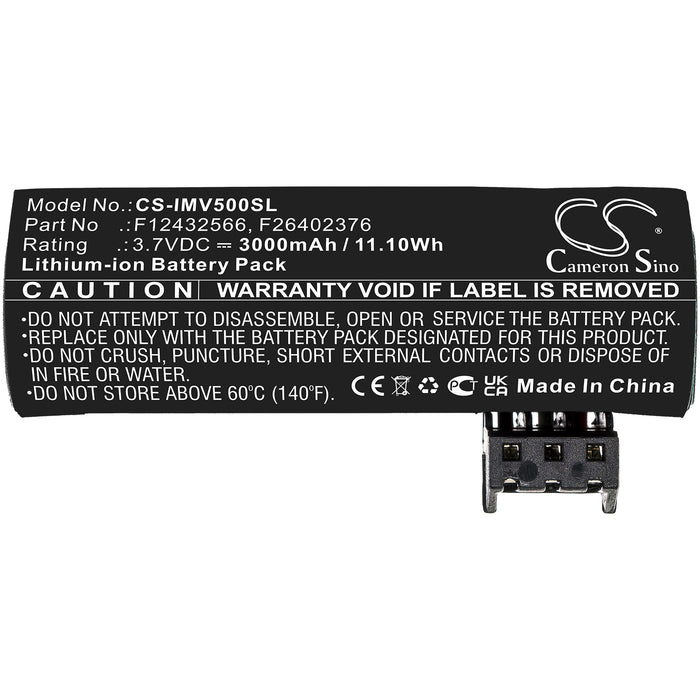 CS-IMV500SL : Battery for Ingenico Move 5000, Move 5000s, Move 5000F - Replaces Ingenico F12432566, F26402376