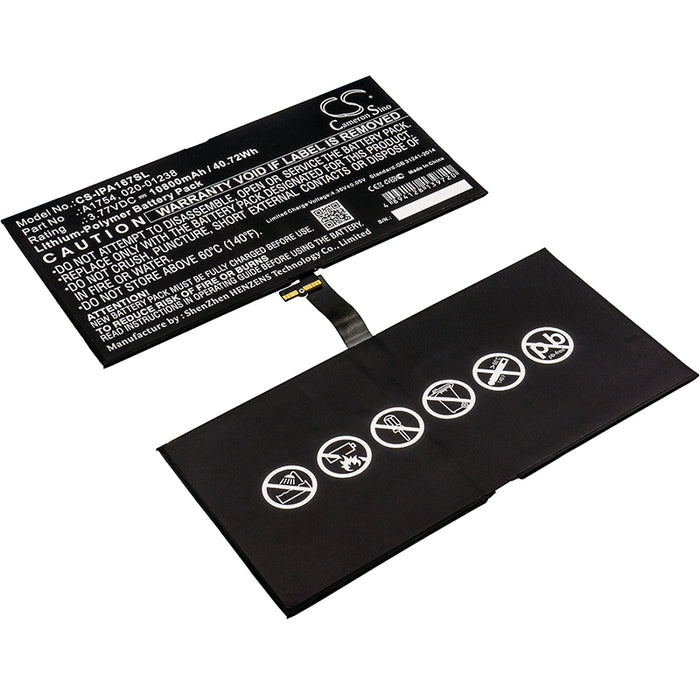 CS-IPA167SL : Battery for Apple iPad Pro 12.9 2nd Gen, iPad Pro 12.9 2017 2nd Gen, A1821 and others - Replaces Apple A1754, 020-01238
