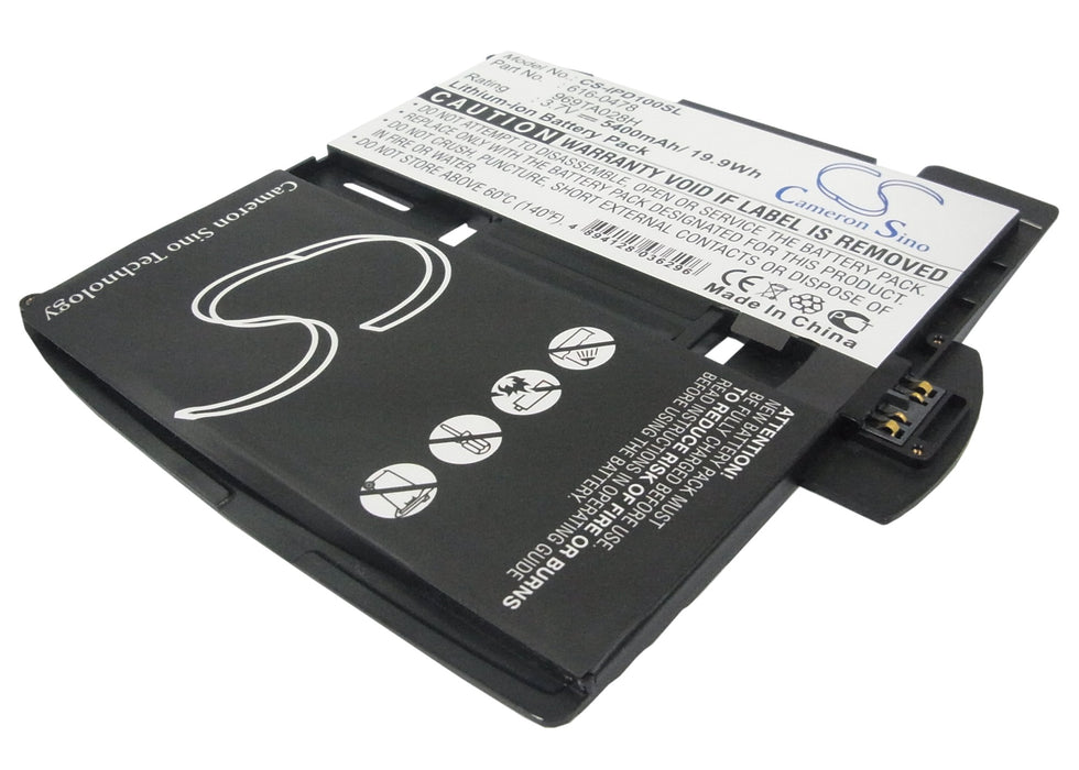 CS-IPD100SL : Battery for Apple iPAD, iPAD A1315, iPAD A1337 and others - Replaces Apple 616-0478, 969TA028H, 616-0448