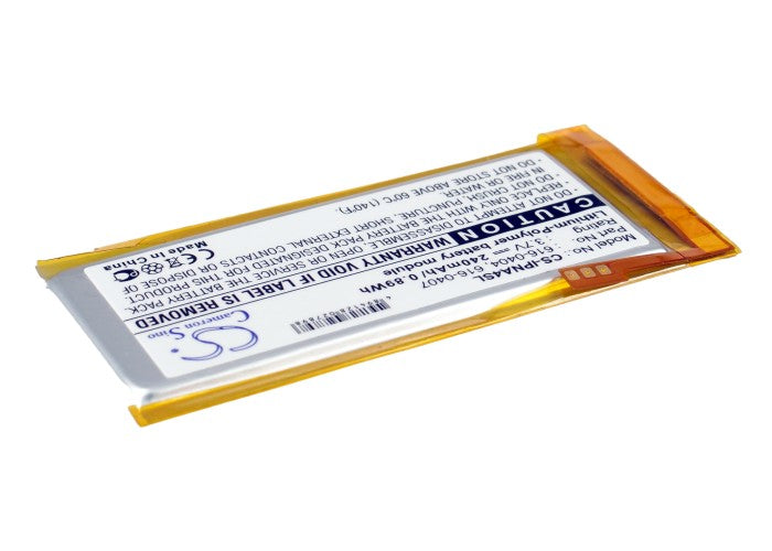 CS-IPNA4SL : Battery for Apple iPod Nano 4th 4GB, iPod Nano 4th 8GB, iPod Nano 4th 16GB and others - Replaces Apple 616-0405, 616-0407, P11G73-01-S01