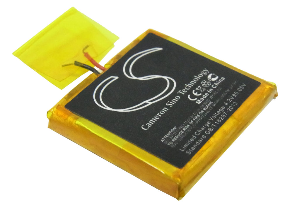 CS-IPOD278SL : Battery for Apple iPOD Shuffle G2 1GB, iPOD Shuffle G3 - Replaces Apple 616-0278, 616-0274