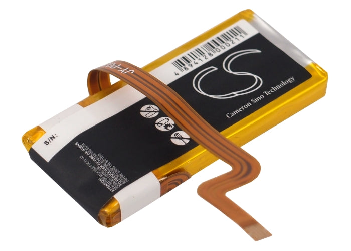 CS-IPOD5SL : Battery for Apple iPOD Video 30GB, iPOD classic 80GB, iPod Classic 6th GEN MB147TA/A 80GB and others - Replaces Apple EC008, EC008-1, EC008-2 and others