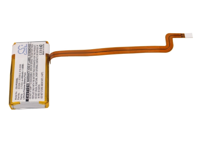 CS-IPOD5SL : Battery for Apple iPOD Video 30GB, iPOD classic 80GB, iPod Classic 6th GEN MB147TA/A 80GB and others - Replaces Apple EC008, EC008-1, EC008-2 and others