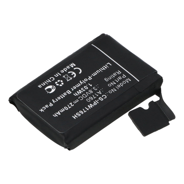 CS-IPW176SH : Battery for Apple MNNN2LL/A, MP032LL/A, Watch 2 38mm - Replaces Apple A1760