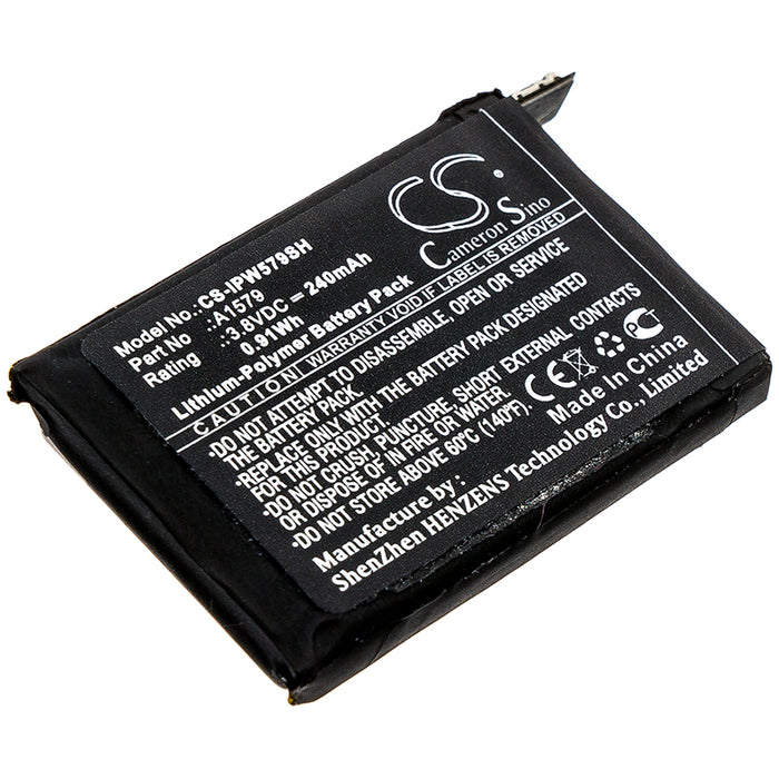 CS-IPW579SH : Battery for Apple iWach 1 42mm, Watch 1st Gen 42mm - Replaces Apple A1579