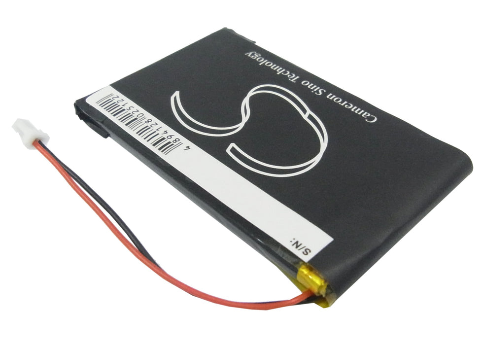 CS-IQN700SL : Battery for Garmin Nuvi 700 ( 2 wires ) - Replaces Garmin 010-00657-05, 010-00657-00, 010-00657-10