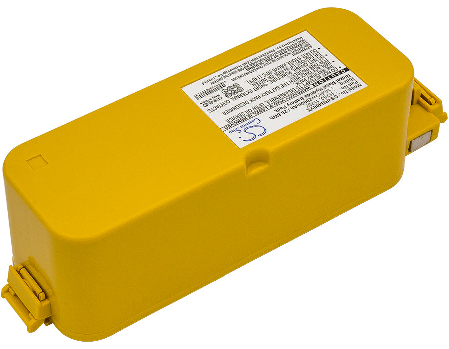 CS-IRB400VX : Battery for King Cleaning od TV - Replaces iRobot 11700, 17373