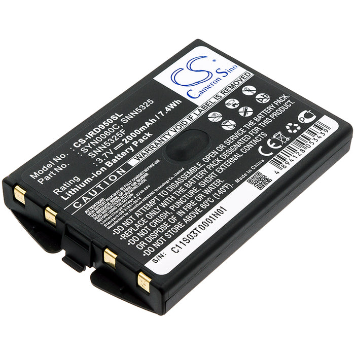 CS-IRD950SL : Battery for Iridium 9500, 9505 - Replaces Iridium SYN0060C, SNN5325, SNN5325F