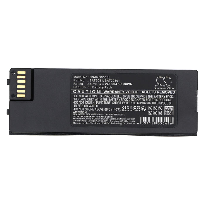 CS-IRD955SL : Battery for Iridium 9555 - Replaces Iridium BAT2081, BAT20801