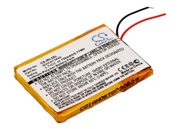 CS-IRL2SL : Battery for iRiver L Player 2GB, L Player 4GB, L Player 8GB and others - Replaces iRiver 8D05N13849