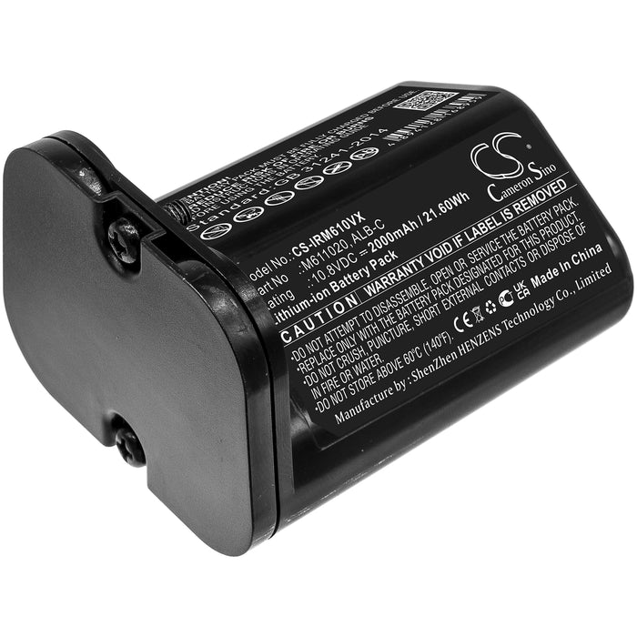 CS-IRM610VX : Battery for iRobot Braava Jet M6, M611020, M612880 and others - Replaces iRobot ALB-C, M611020, ABL-C