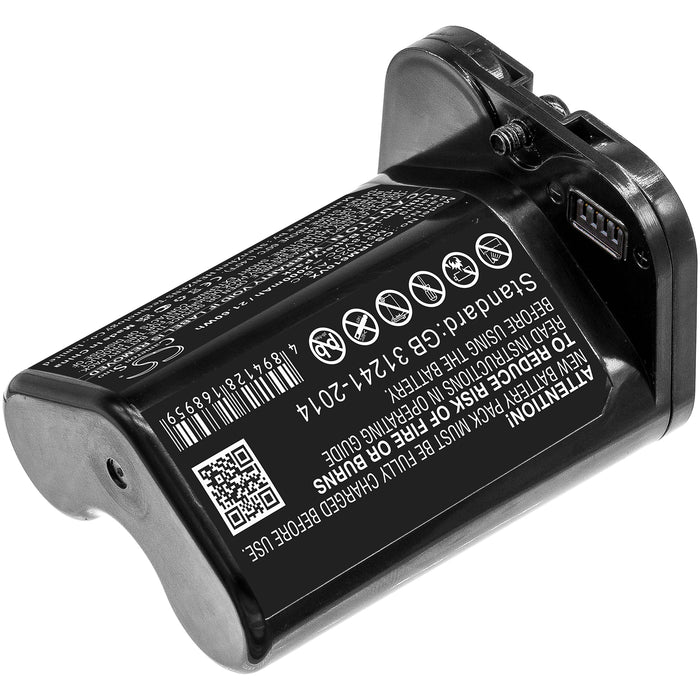 CS-IRM610VX : Battery for iRobot Braava Jet M6, M611020, M612880 and others - Replaces iRobot ALB-C, M611020, ABL-C