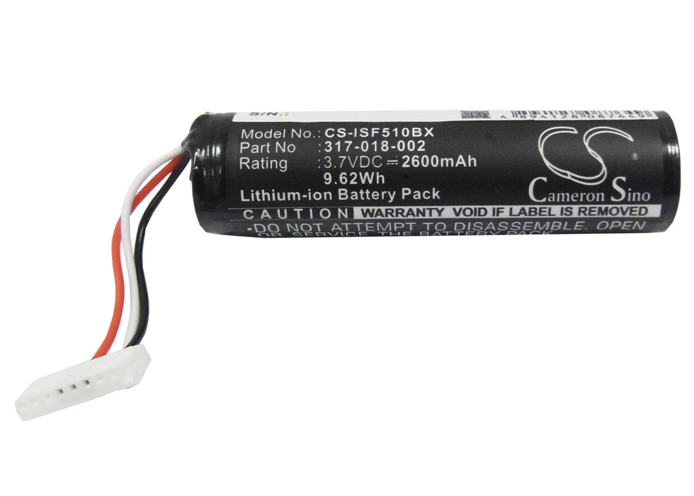 CS-ISF510BX : Battery for Honeywell IN51L3-D, SF51 - Replaces Intermec 318-025-001, 317-018-002, 317-018002A and others