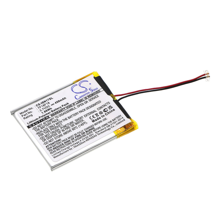 CS-ISN17SL : Battery for INSIGNIA NS-4V17, NS-4V17R, NS-4V17B and others - Replaces INSIGNIA 7F18F18