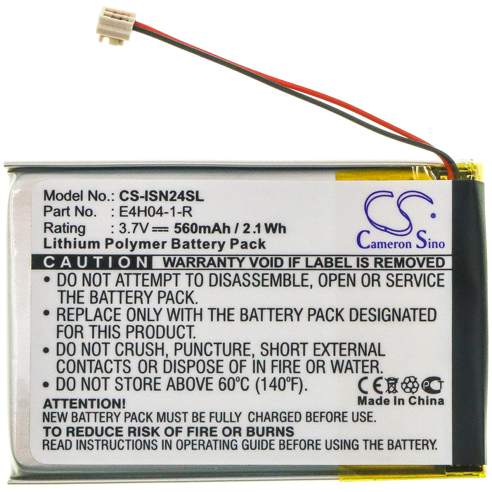 CS-ISN24SL : Battery for INSIGNIA NS-4V24, NS-8V24 - Replaces INSIGNIA E4H04-1-R