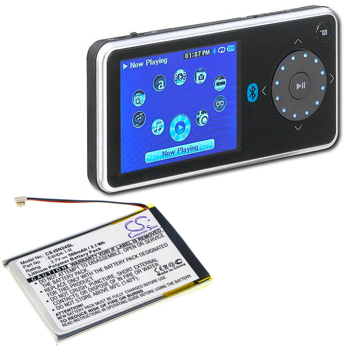 CS-ISN24SL : Battery for INSIGNIA NS-4V24, NS-8V24 - Replaces INSIGNIA E4H04-1-R