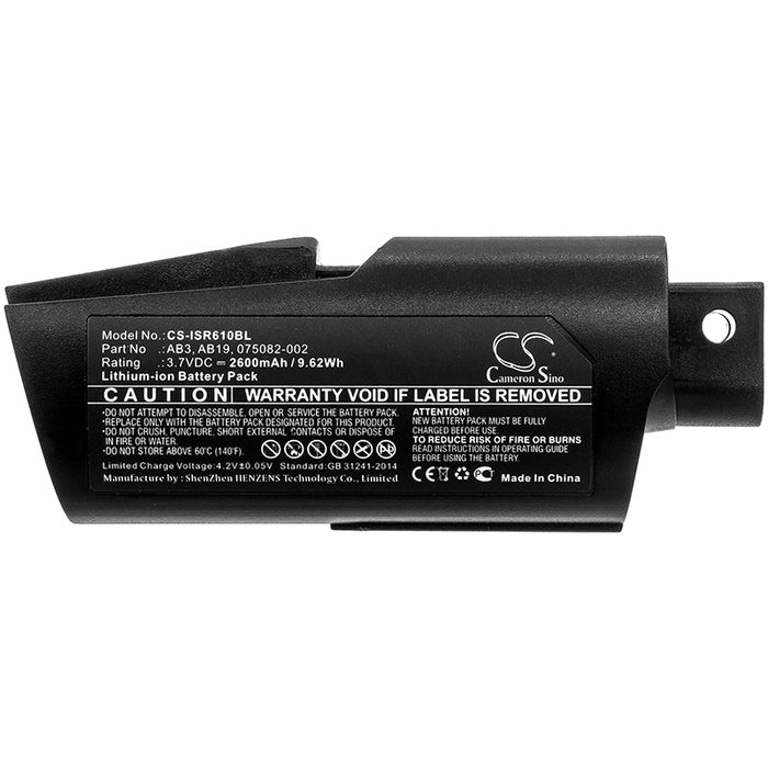 CS-ISR610BL : Battery for Intermec SR61T, SR61, IP30 and others - Replaces Intermec AB3, AB19, 075082-002 and others