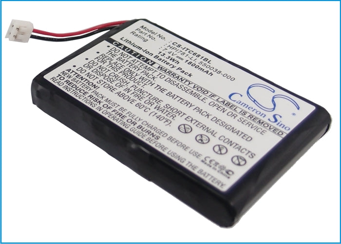 CS-ITC681BL : Battery for Intermec 681, 781, 782T and others - Replaces Intermec HPI781-LI, 550038-000, 320-082-021