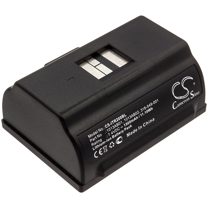 CS-ITR200BL : Battery for Intermec PR2, PR3 - Replaces Intermec 1013AB01, 318-049-001