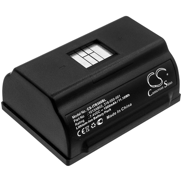 CS-ITR300BL : Battery for Intermec PR2, PR3 - Replaces Intermec 318-050-001, 1013AB02