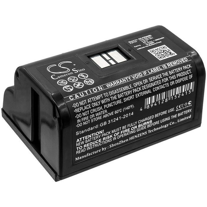 CS-ITR500BL : Battery for Intermec PB50, PB51, PW50 and others - Replaces Intermec AB13, 318-026-001, 318-027-001 and others