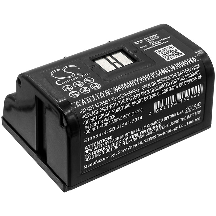 CS-ITR500BX : Battery for Intermec PB50, PB51, PW50 and others - Replaces Intermec AB13, 318-026-001, 318-027-001 and others