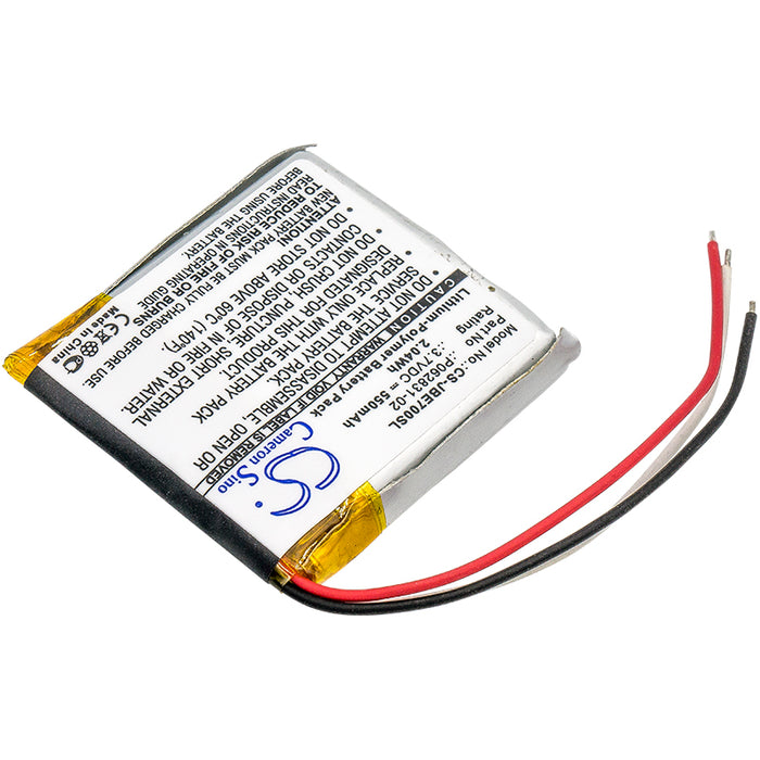 CS-JBE700SL : Battery for JBL Everest 700, Everest 300, Live 500BT and others - Replaces JBL P062831-02