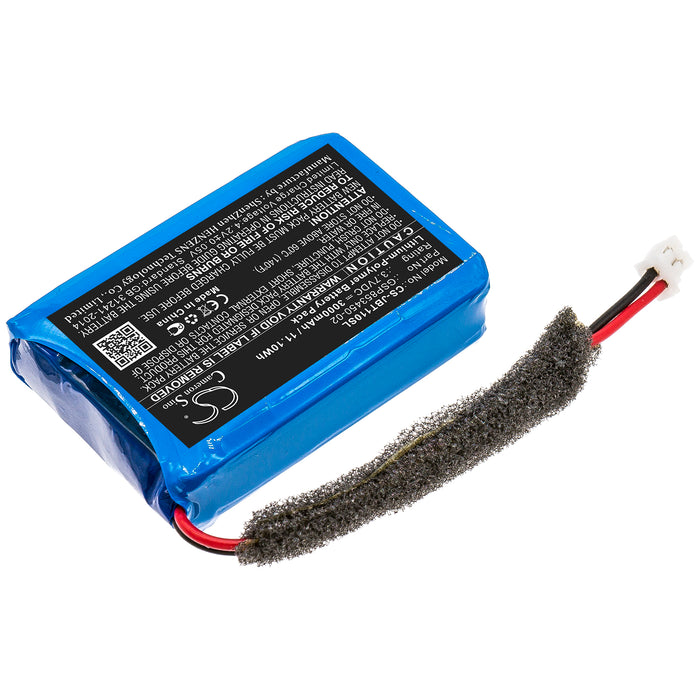 CS-JBT110SL : Battery for JBL Turbo - Replaces JBL GSP853450-02