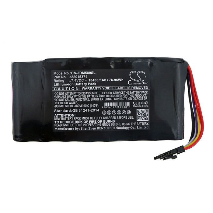 CS-JDM580SL : Battery for JDSU VIAVI MTS-5800, VIAVI MTS-5802 - Replaces JDSU 22015374, 22016374