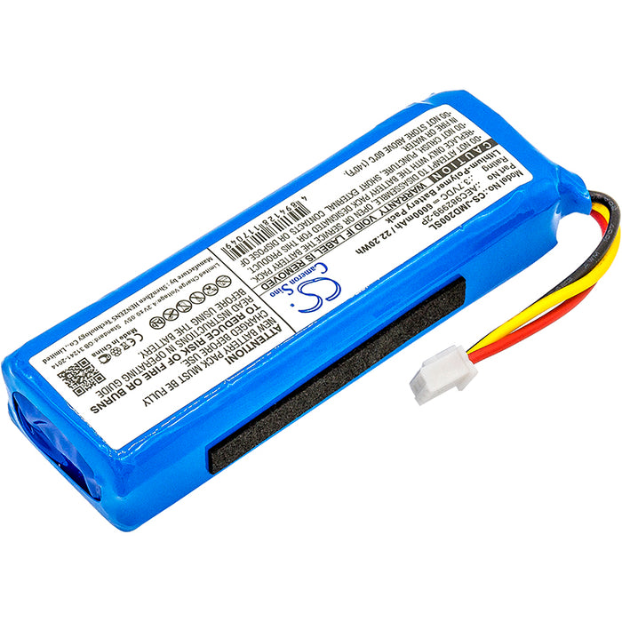 CS-JMD200SL : Battery for JBL Charge - Replaces JBL AEC982999-2P