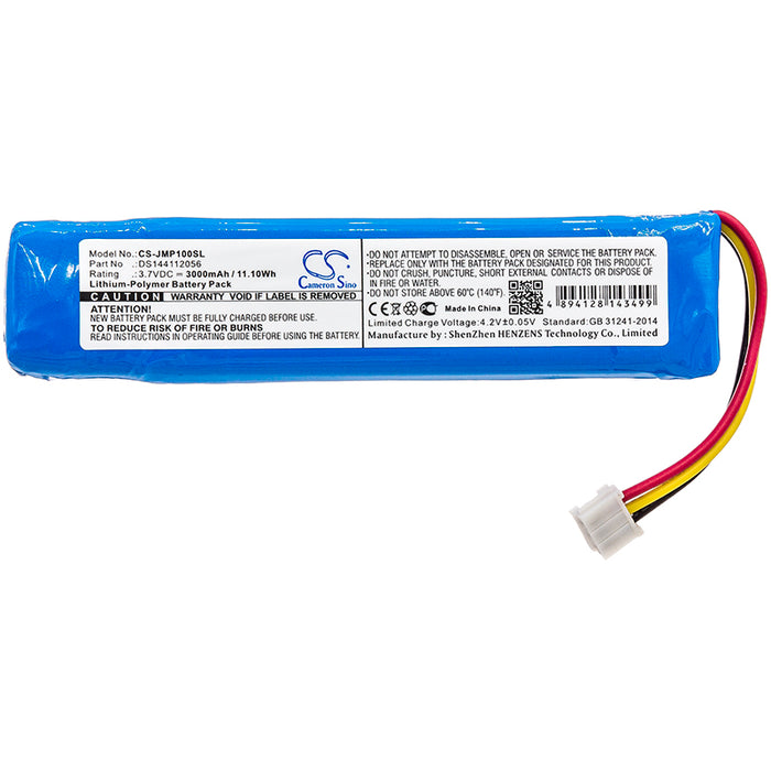 CS-JMP100SL : Battery for JBL Pulse 1 - Replaces JBL DS144112056, MLP822199-2P