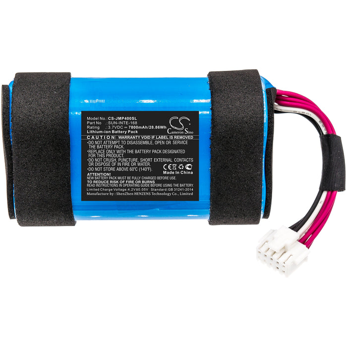 CS-JMP400SL : Battery for JBL Pulse 4 - Replaces JBL SUN-INTE-168