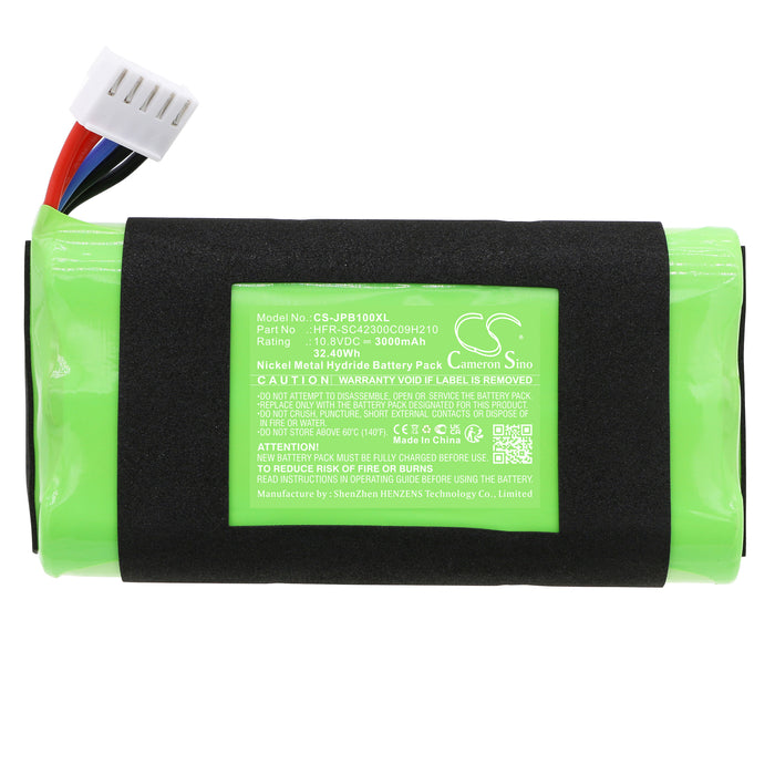 CS-JPB100XL : Battery for JBL BassPro Go - Replaces JBL HFR-SC42300C09H210