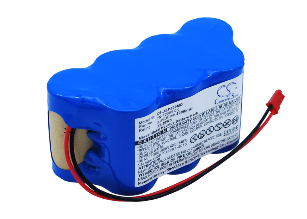 CS-JSP500MD : Battery for JMS SP-500, SP-500 Syringe Pump - Replaces JMS 7N-1200SCK