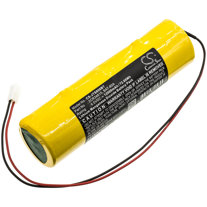 CS-JTS800BT : Battery for Jablotron JA-80A, OASiS JA-80A, Indexa 8000A - Replaces Jablotron 2CR34615, BAT-80A