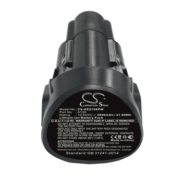 CS-KES108PW : Battery for Kress 108 ALS 2.0 Sst L - Replaces Kress A108