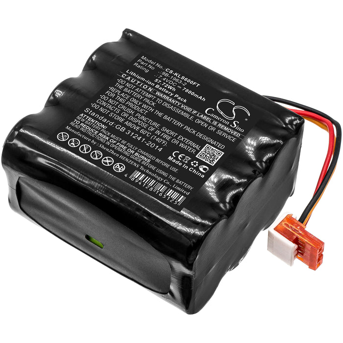 CS-KLS600FT : Battery for Koehler Lighthawk 600, Lighthawk 600 Lumens, Lighthawk Gen II LED - Replaces LightHawk 9B-1963-2, 9B-1963-3