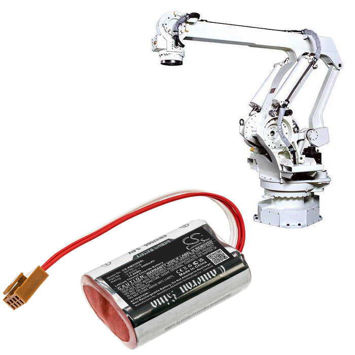 CS-KMD500SL : Battery for Nachi Robotic Systems SB100, SRA100, SRA133L and others - Replaces Nachi Robotic Systems 50750-1018