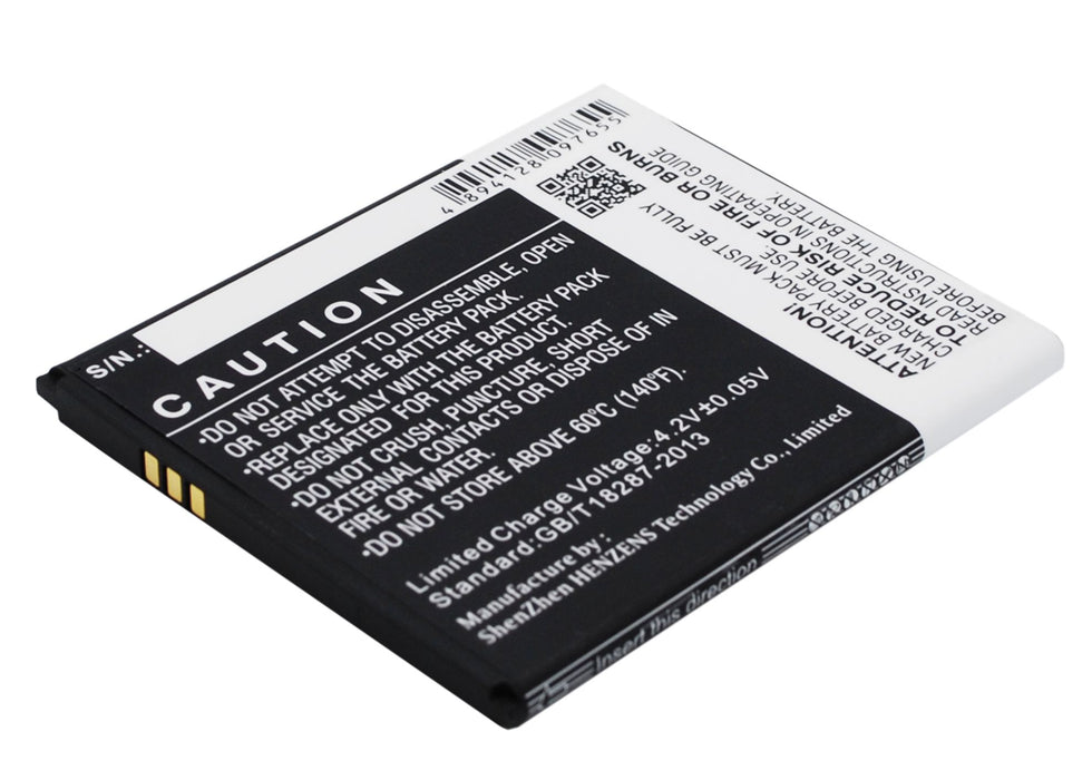 CS-KMX500SL : Battery for KAZAM Trooper X5.0 - Replaces KAZAM KAX50, KAX50-XJFAL009330