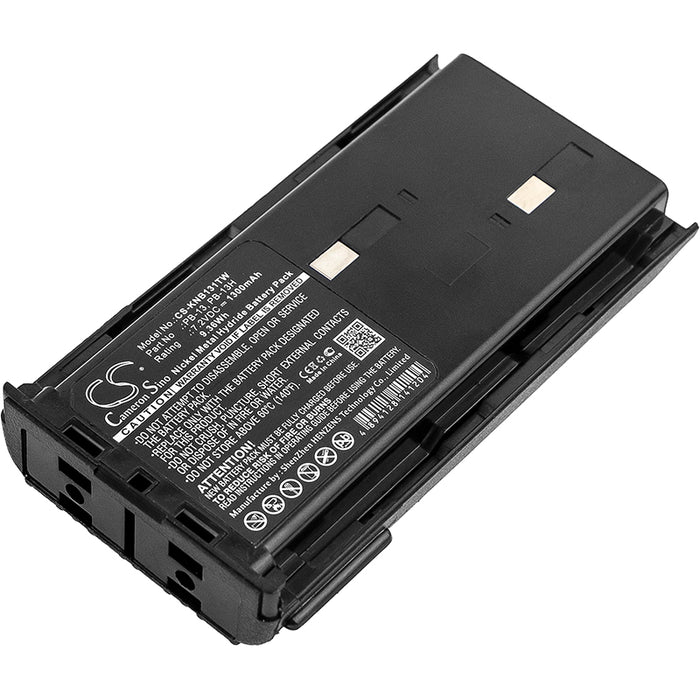 CS-KNB131TW : Battery for Kenwood TK-25A, TK-26A, TK-27A and others - Replaces KENWOOD PB-13, PB-13H, PB-17 and others