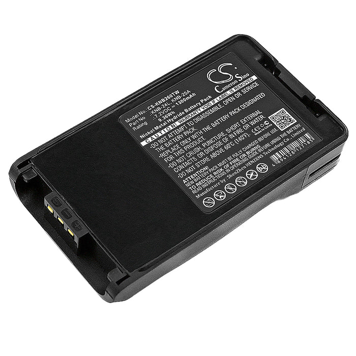 CS-KNB260TW : Battery for Kenwood TK-3140, TK-2140, TK-2160 and others - Replaces KENWOOD KNB-24L, KNB-25A, KNB-26 and others