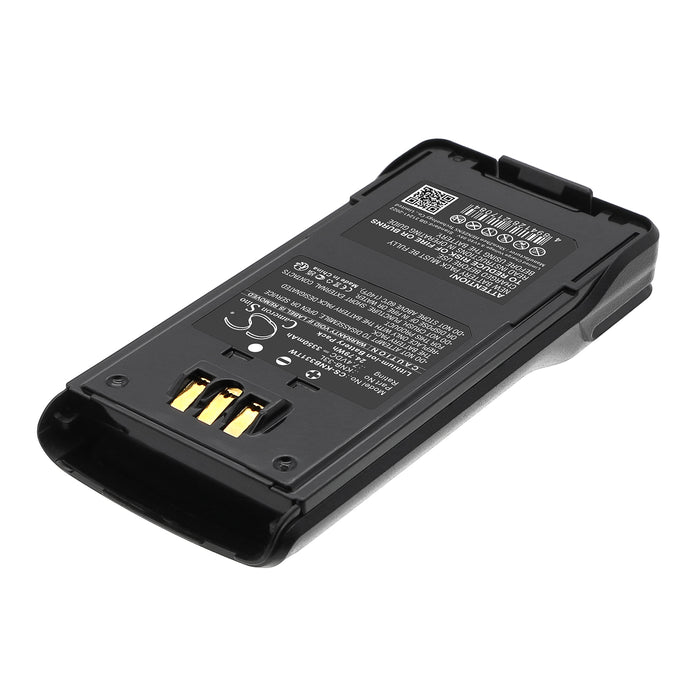 CS-KNB331TW : 7.4v 3350mAh Li-ION battery, replaces Kenwood KNB-33L, KNB-41NC, etc